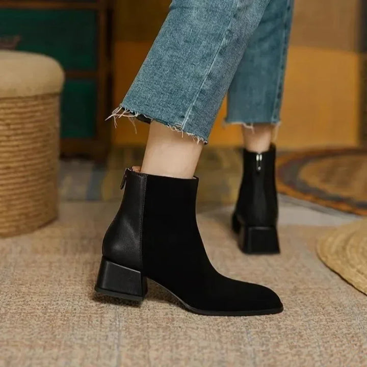 Chunky Heels Boots