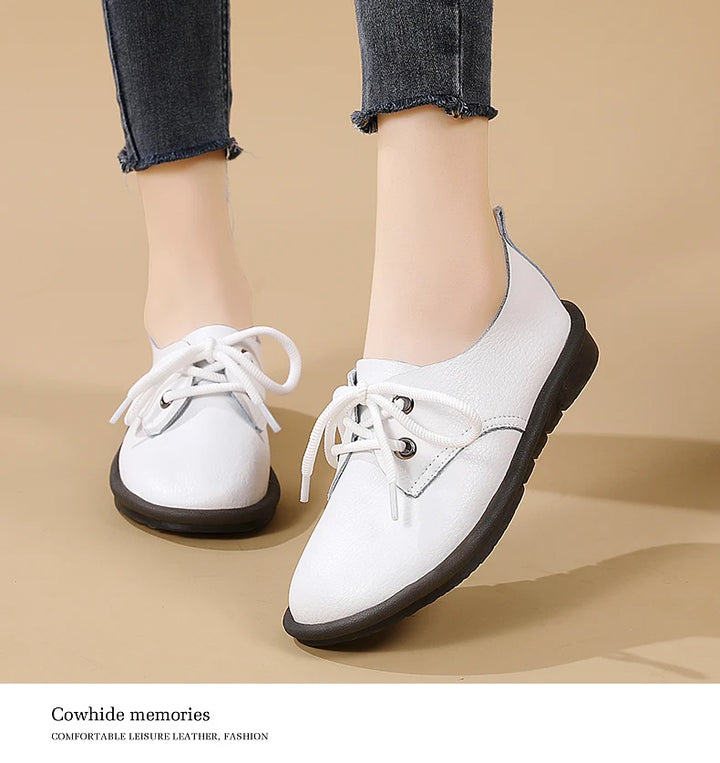 Soft Soled Lace Up Shoes