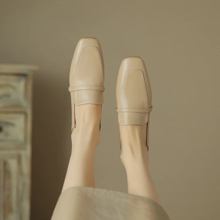Square Toe Loafers