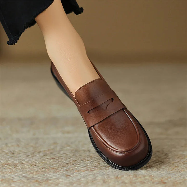 Low Heel Loafers
