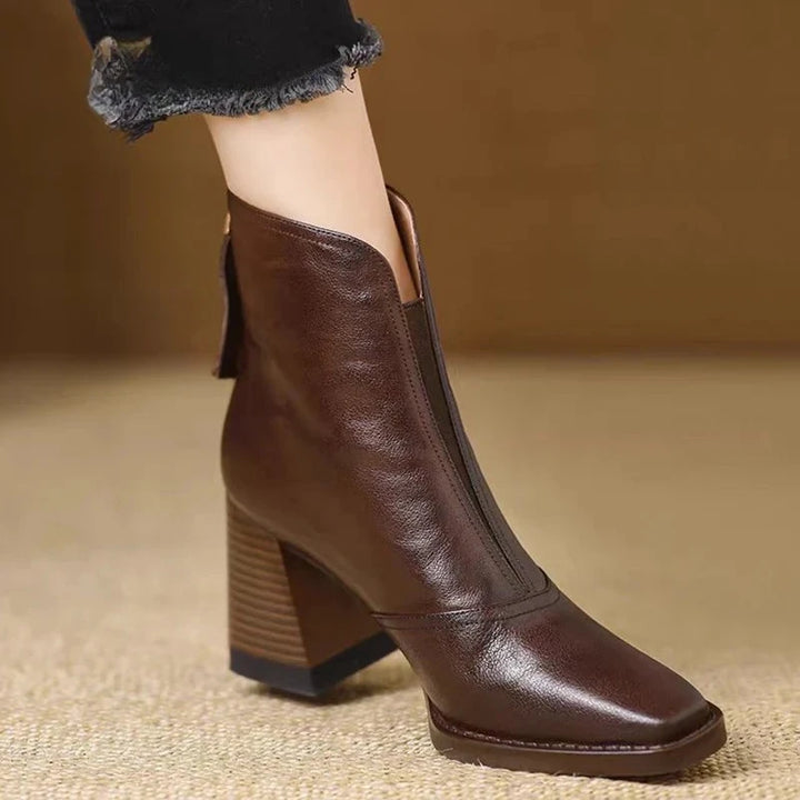 Zipper Close Boots