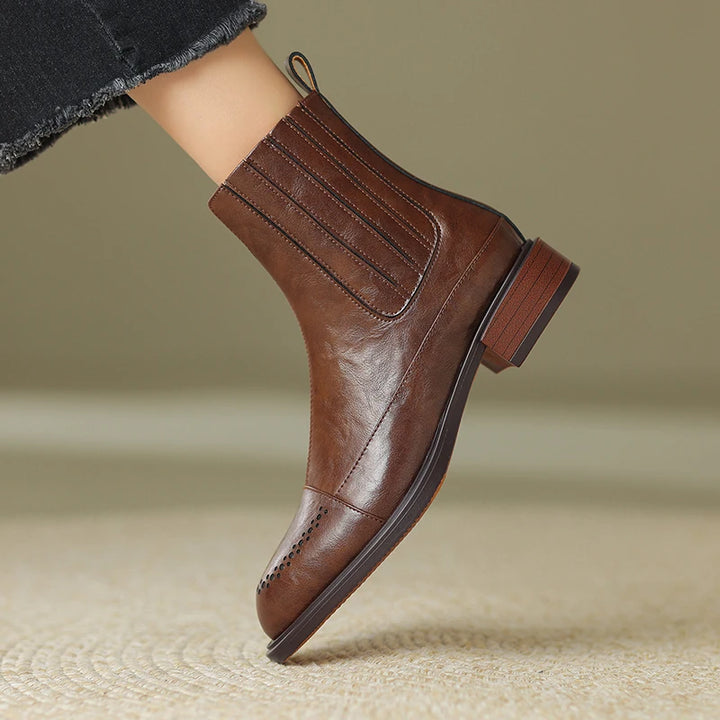Block Ankle Shoes