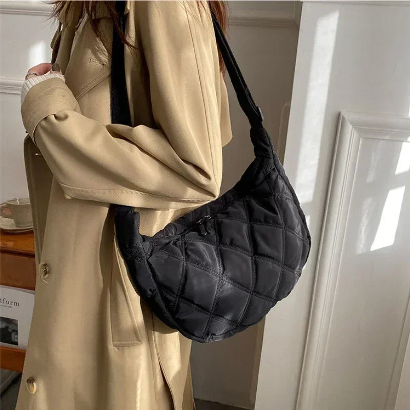 Embroidered Crossody Bag