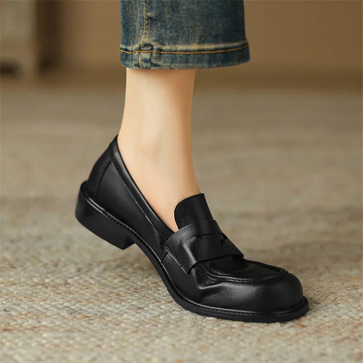 Low Heel Loafers