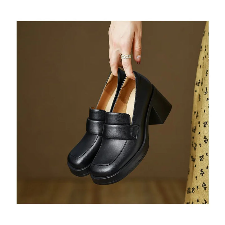 Platform British Style Women's Shoes