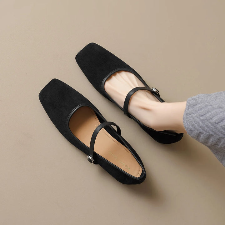 Low Heel Wide Fit Shoes