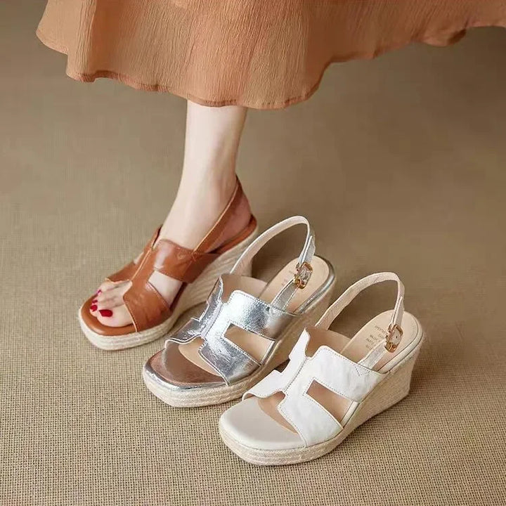 Roman Style Summer Wedges