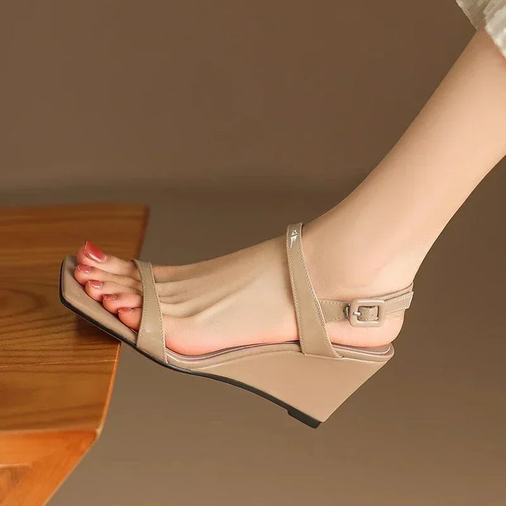 French Buckle Wedges