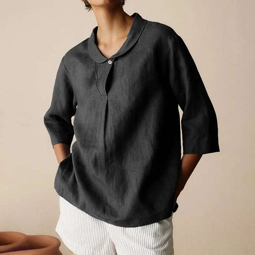 Linen Loose Top