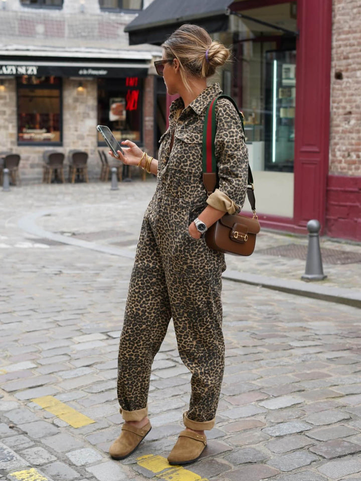 Leopard Jumpsuit