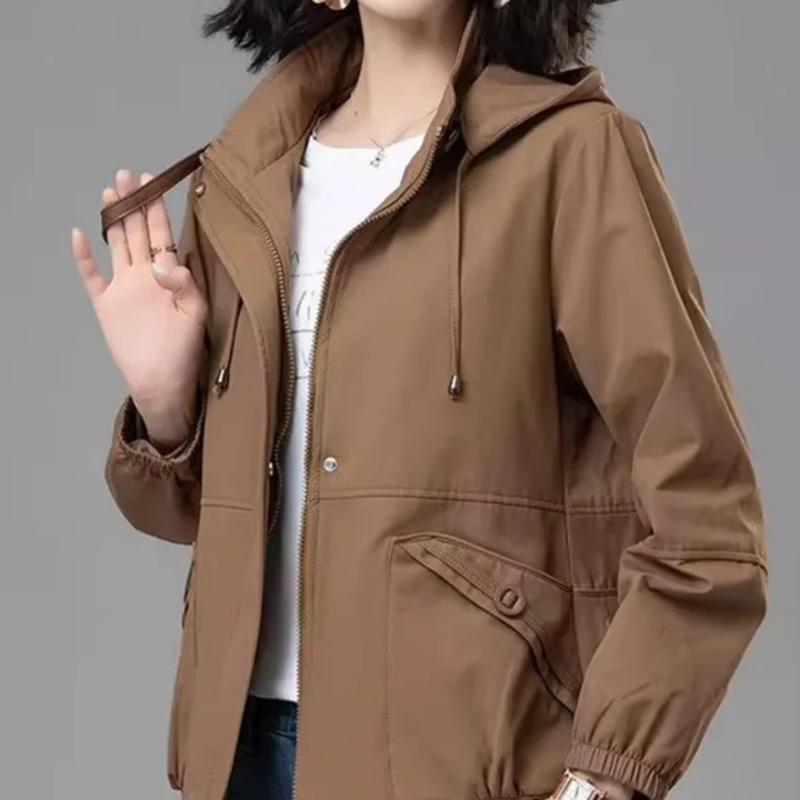 Hooded Baseball Jacket