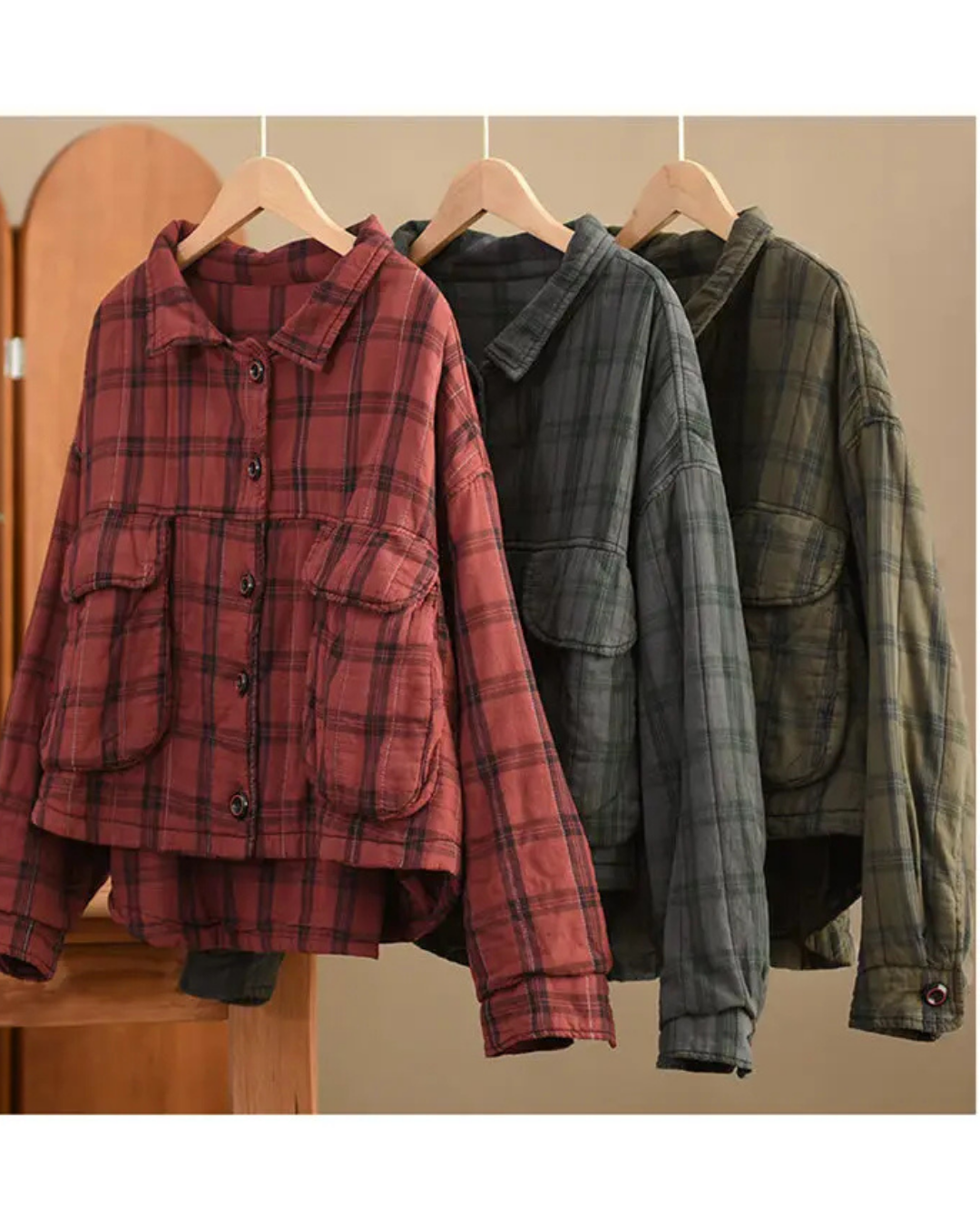 Large Size Vintage Coat