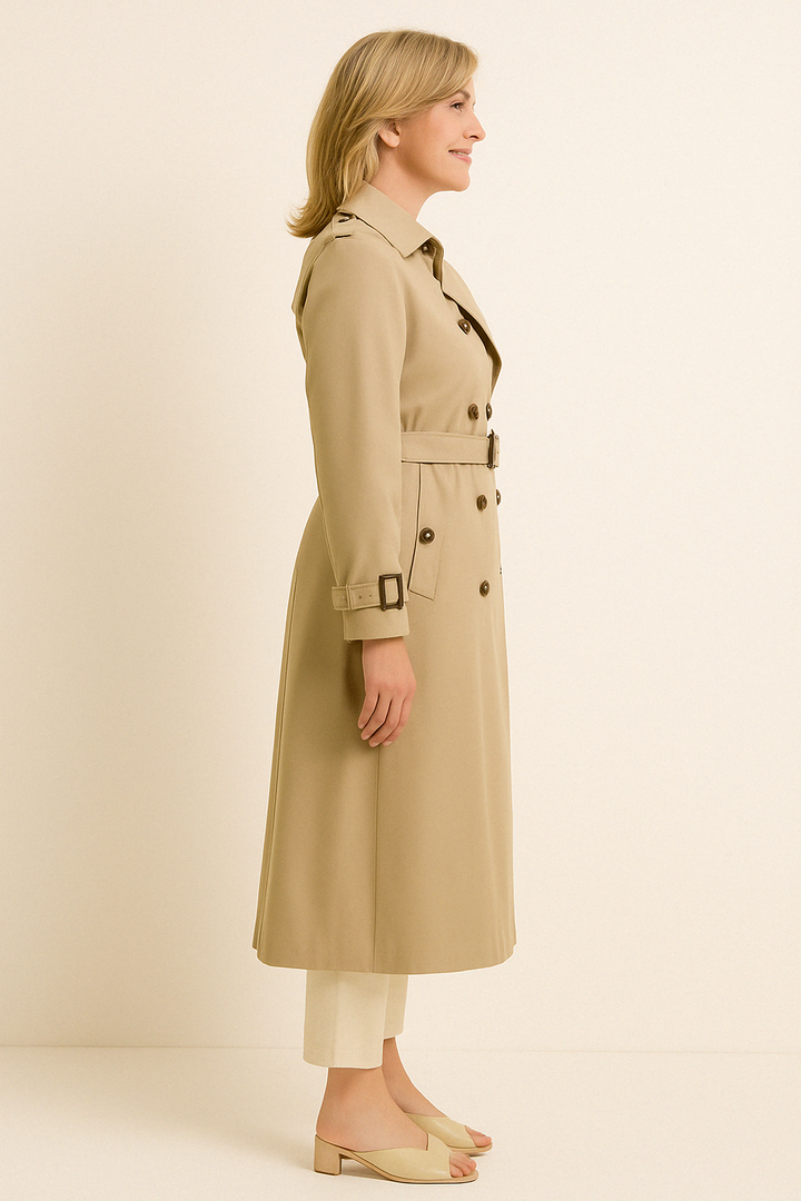 Double Breast Trench Coat