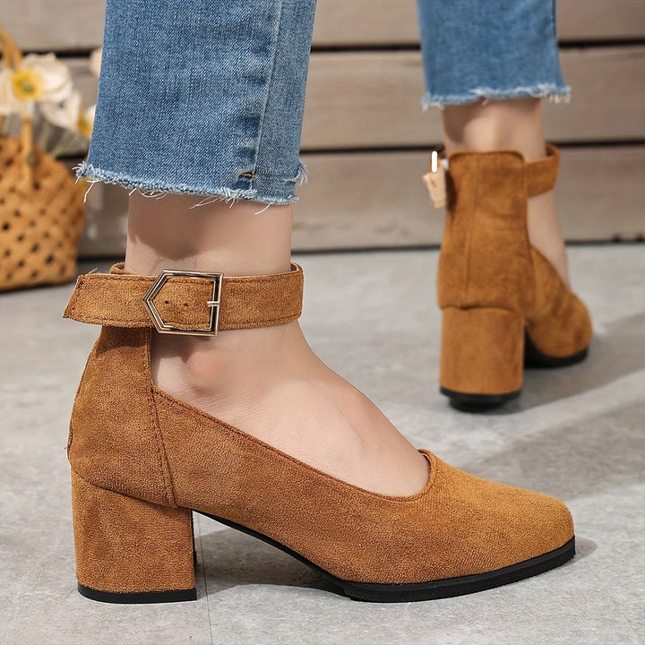 Women's Chunky Block Heels Shoes