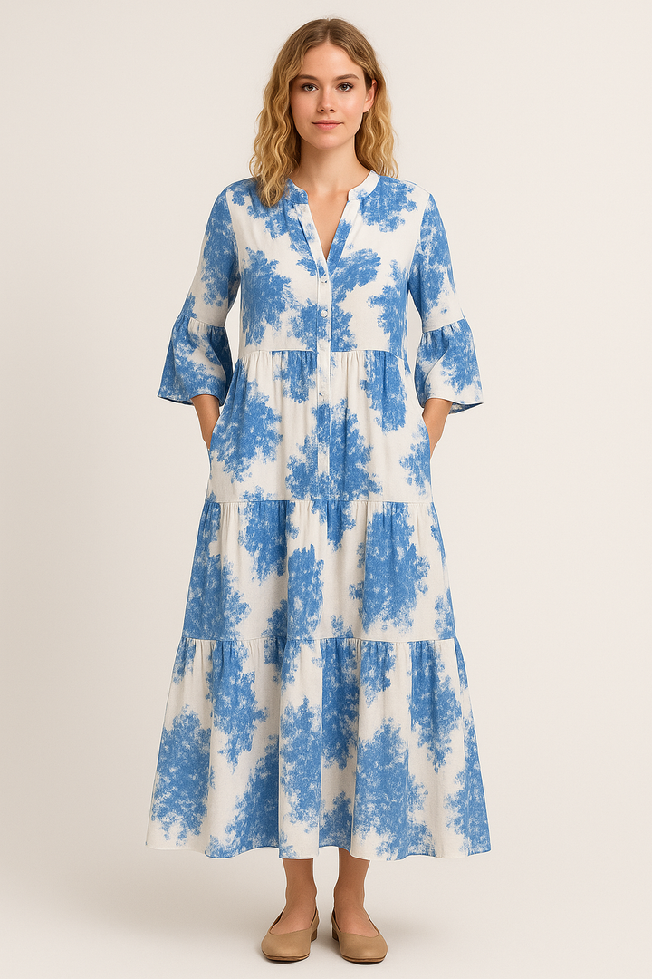 Vintage Printed Dress