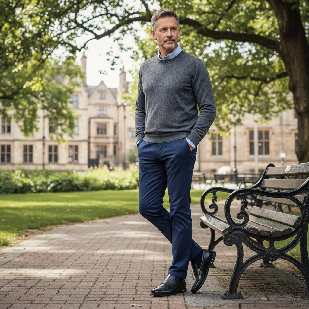 Classic Flat Business Loafers
