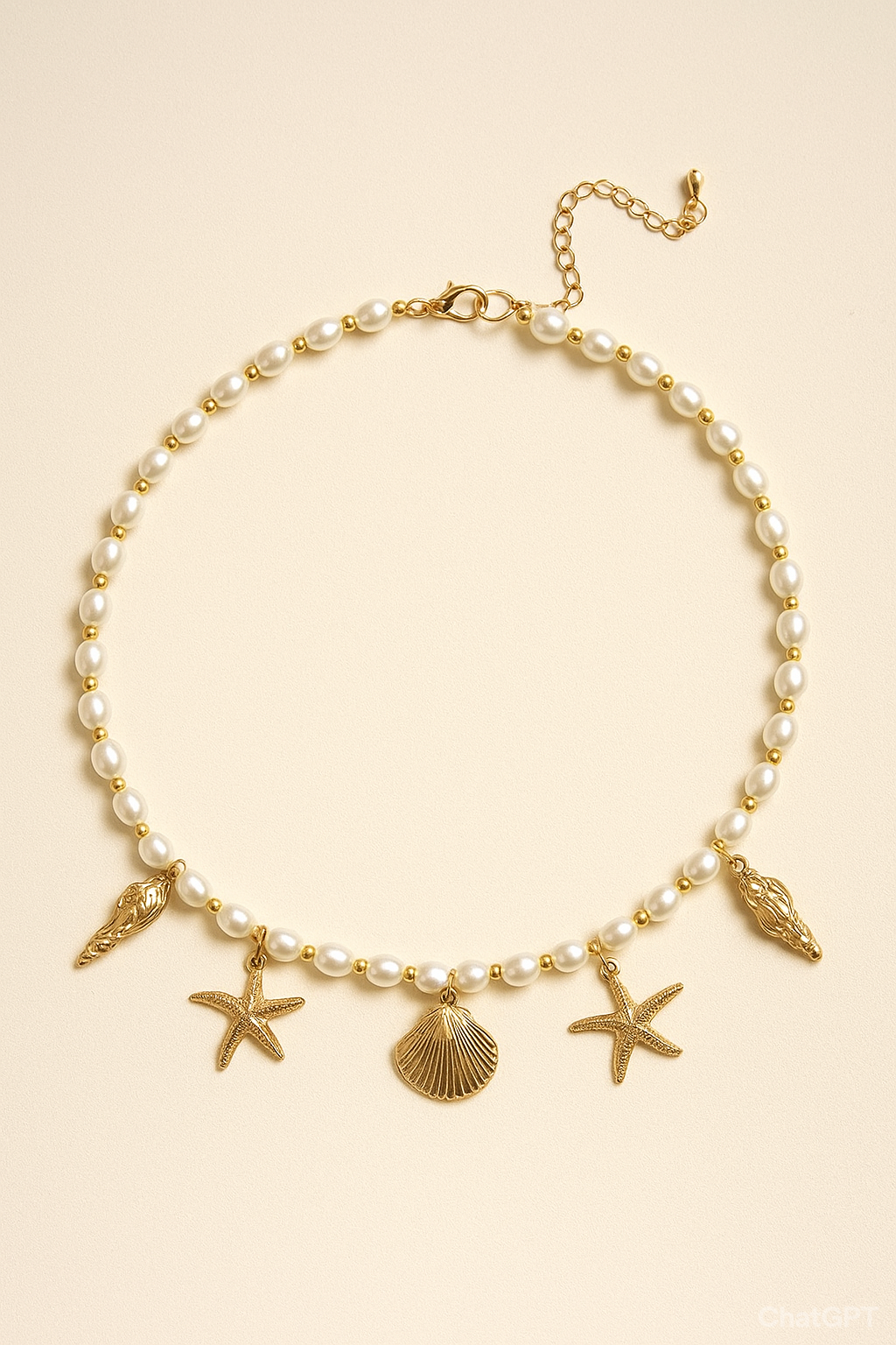 Conch Sea Star Women's Necklace