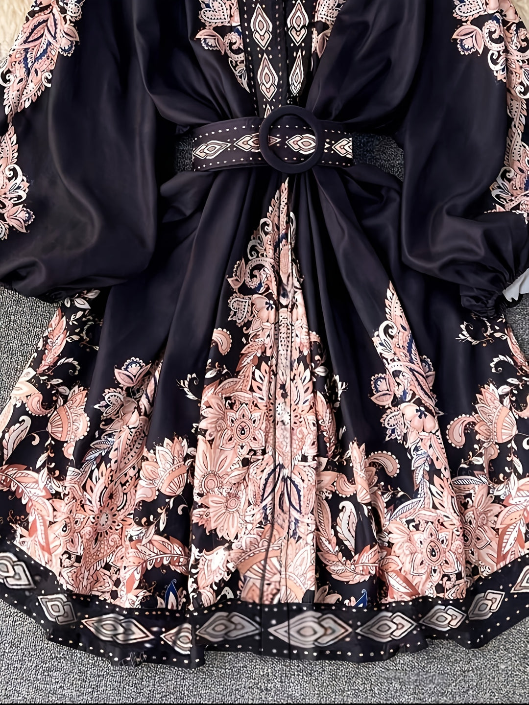 Blue Floral Dress