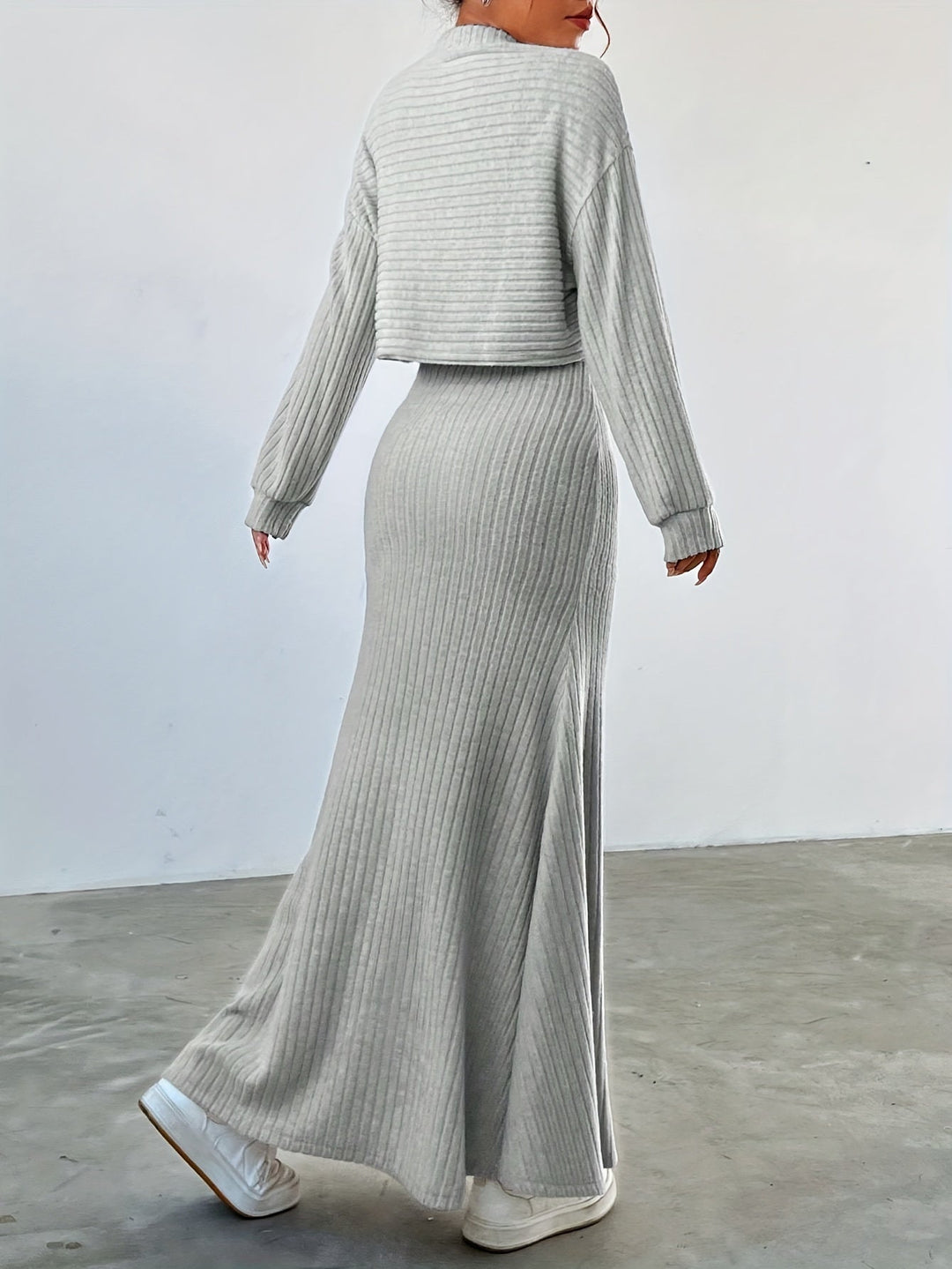 Knitted Two-piece Set