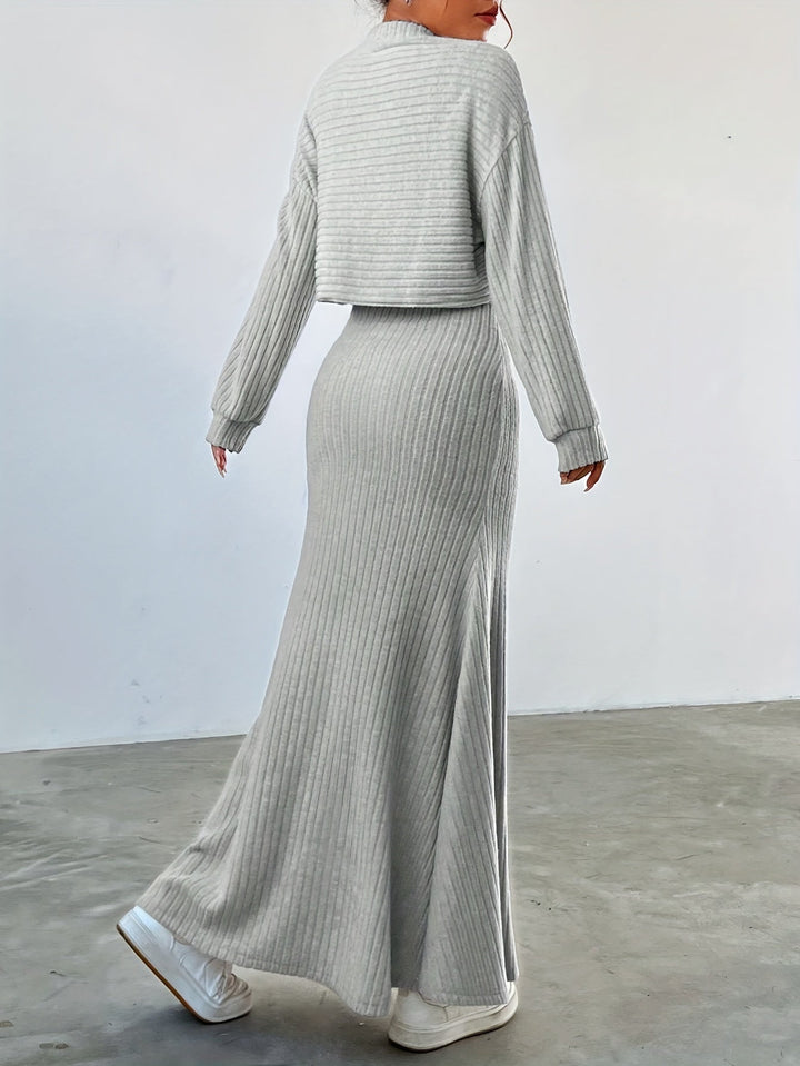 Knitted Two-piece Set