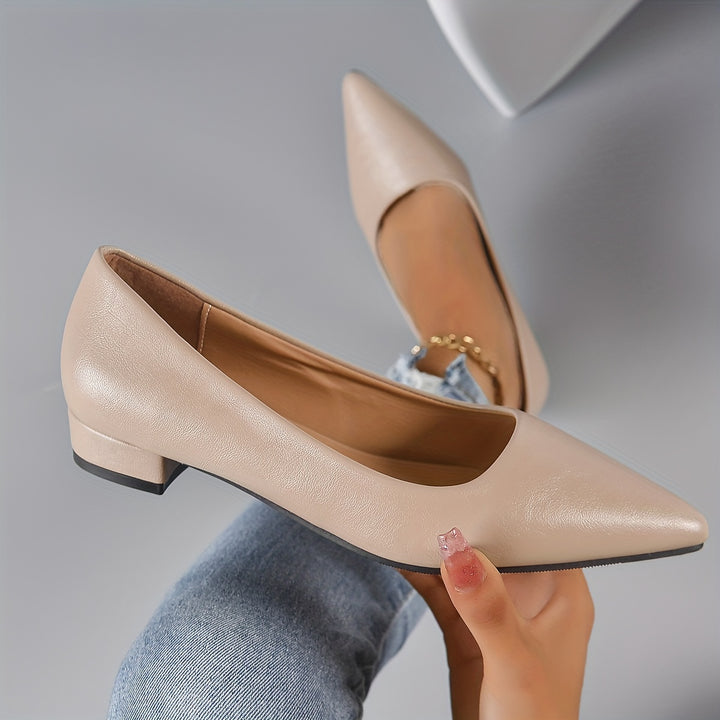 Classic Pointed Toe Flats