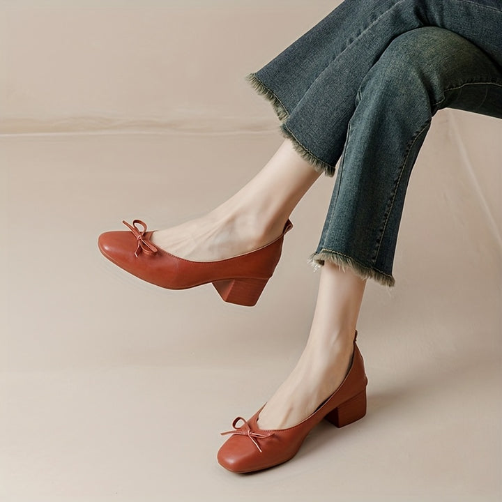 Bowknot High Heel Pumps