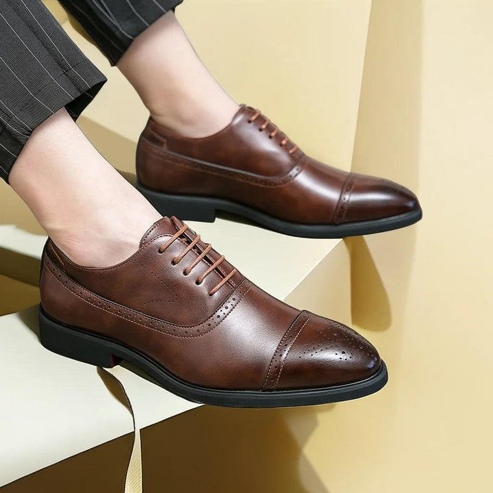 Brogue Style Business Shoes