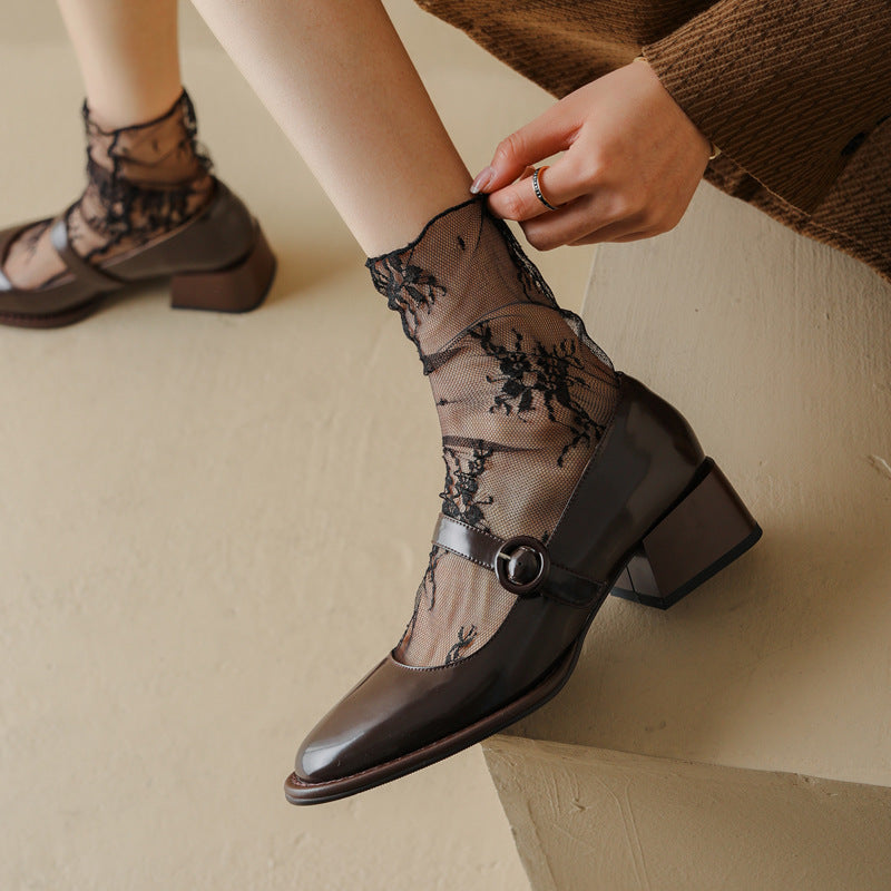 Renaissance Mary Jane Shoes