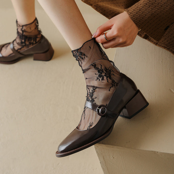 Renaissance Mary Jane Shoes