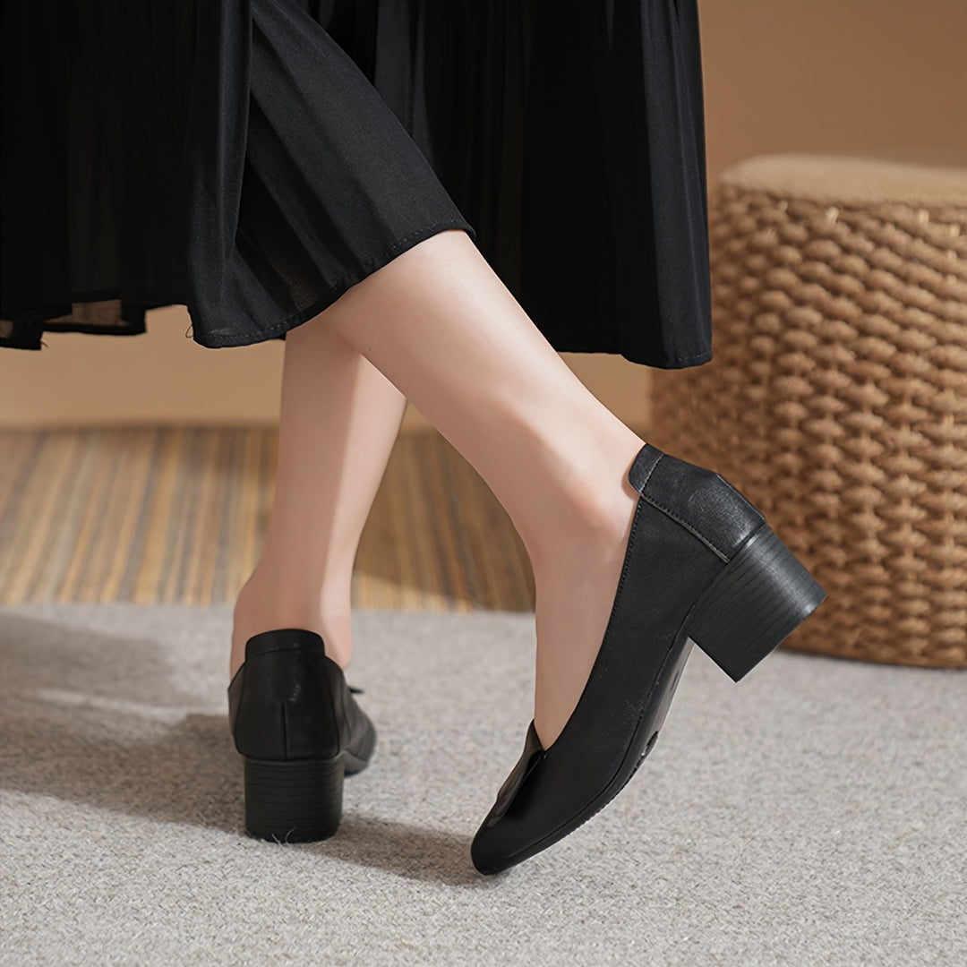 Retro High-Heel Shoes