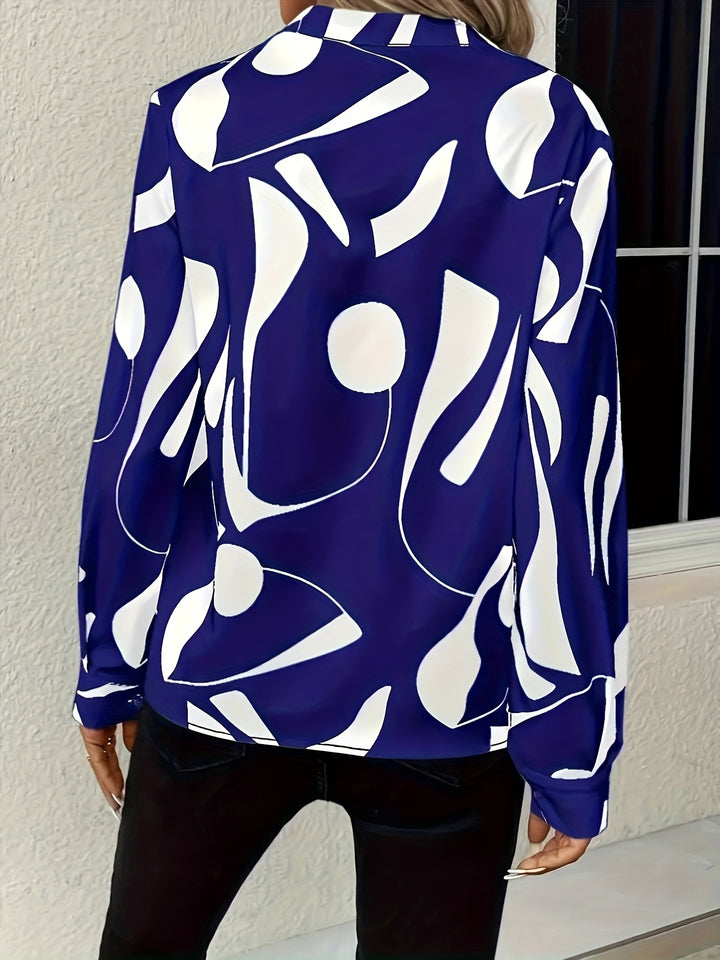 Print Light Blouse