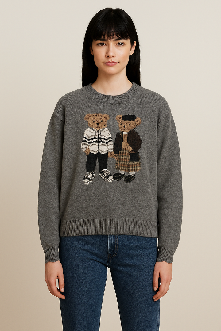 Jacquard Light Sweater