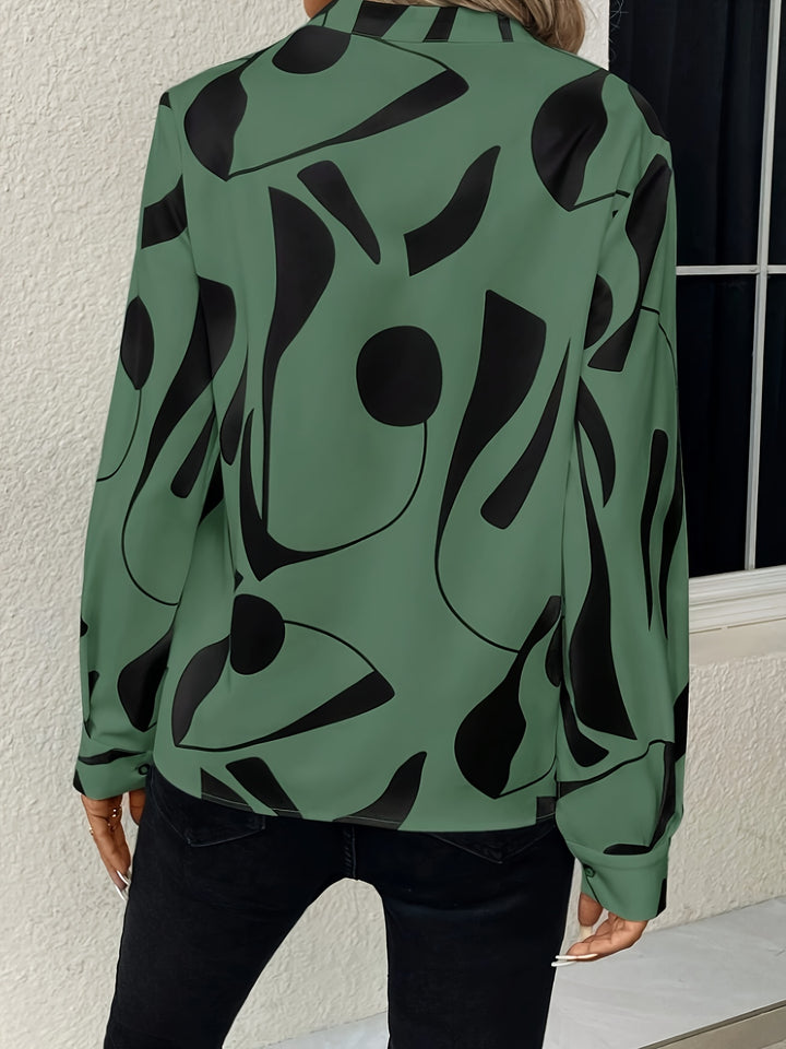 Print Light Blouse