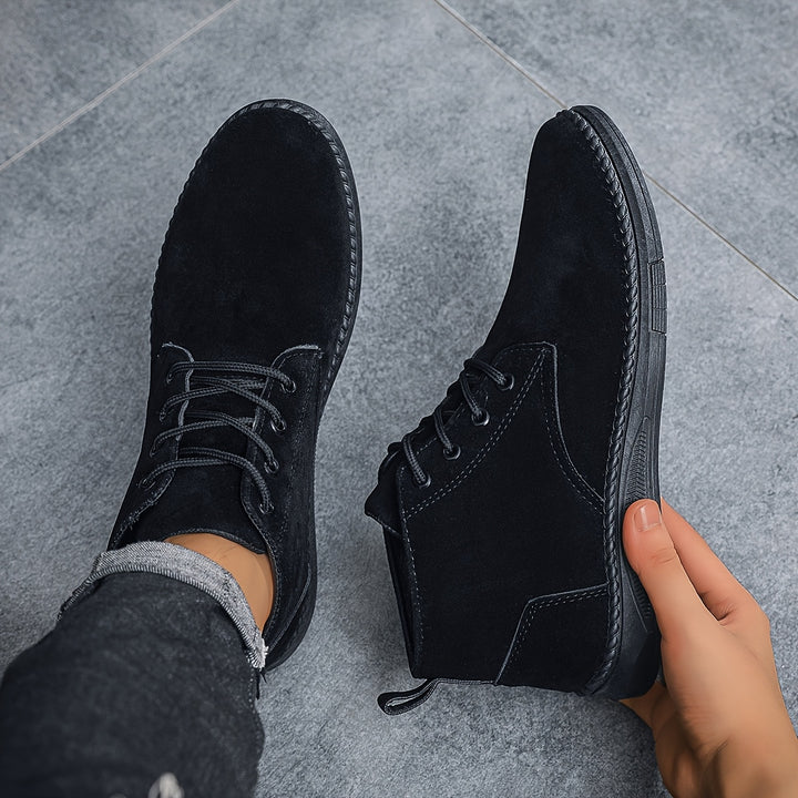 Low Top Lace-Up Boots