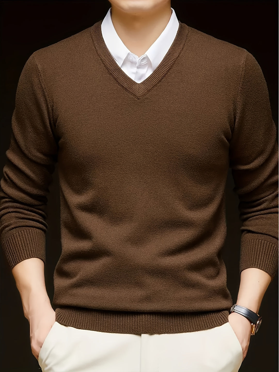 V-neck Pullover
