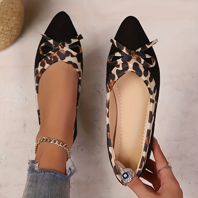 Leopard Print Ballet Flats