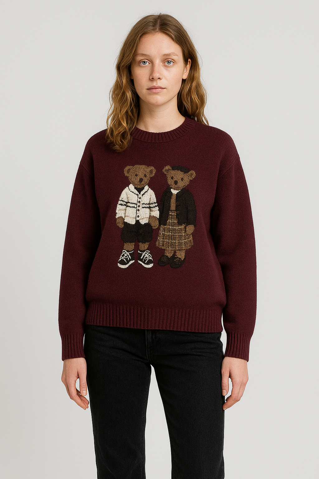 Jacquard Light Sweater