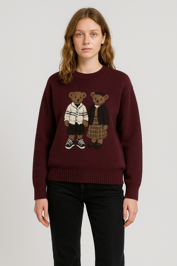 Jacquard Light Sweater