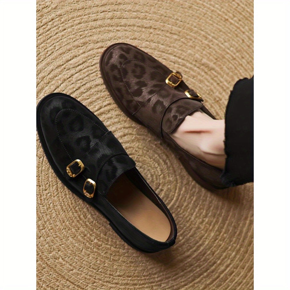 Buckle Penny Loafers