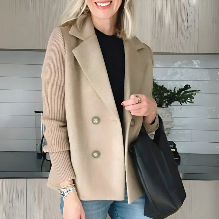 Double Breasted Blazer Coat