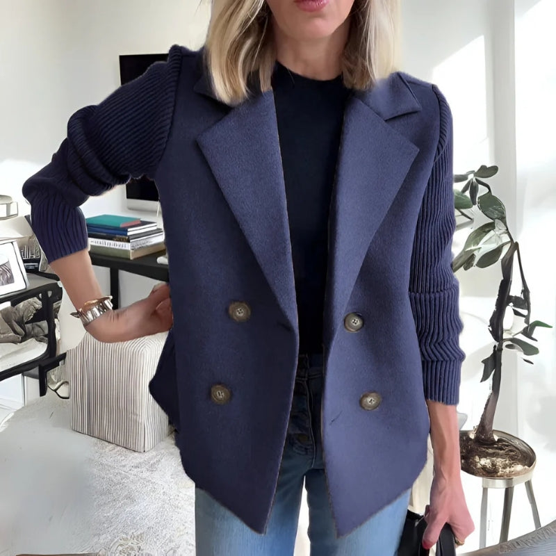 Double Breasted Blazer Coat