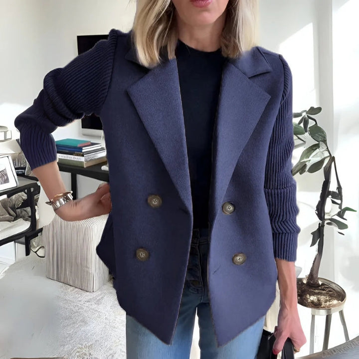 Double Breasted Blazer Coat