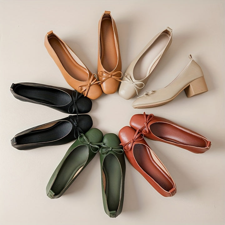 Bowknot High Heel Pumps