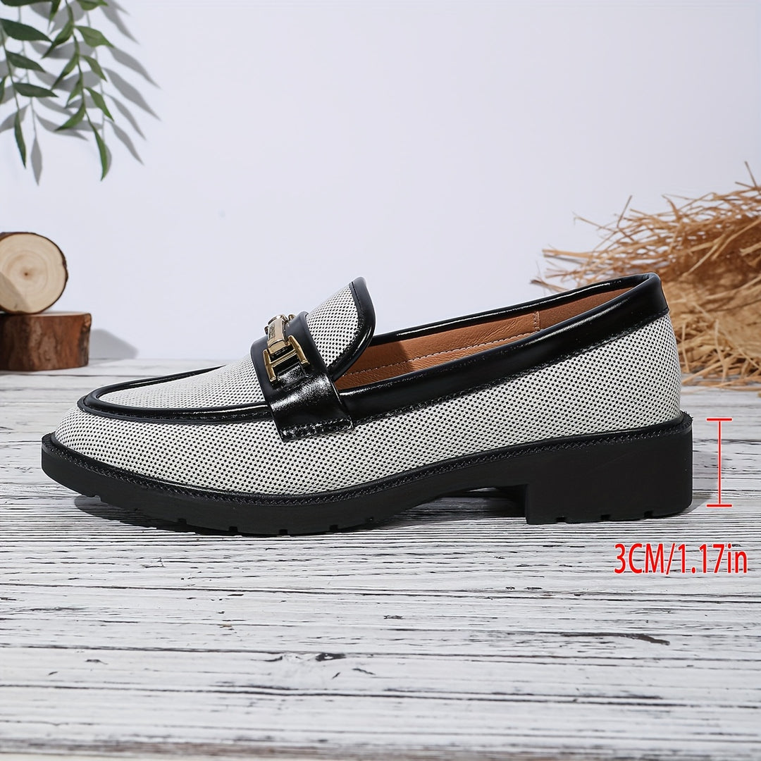 British Retro Slip-On Loafers
