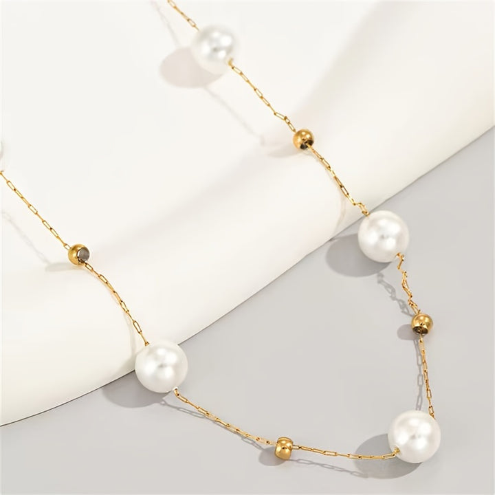 Elegant Baroque Pearl Necklace