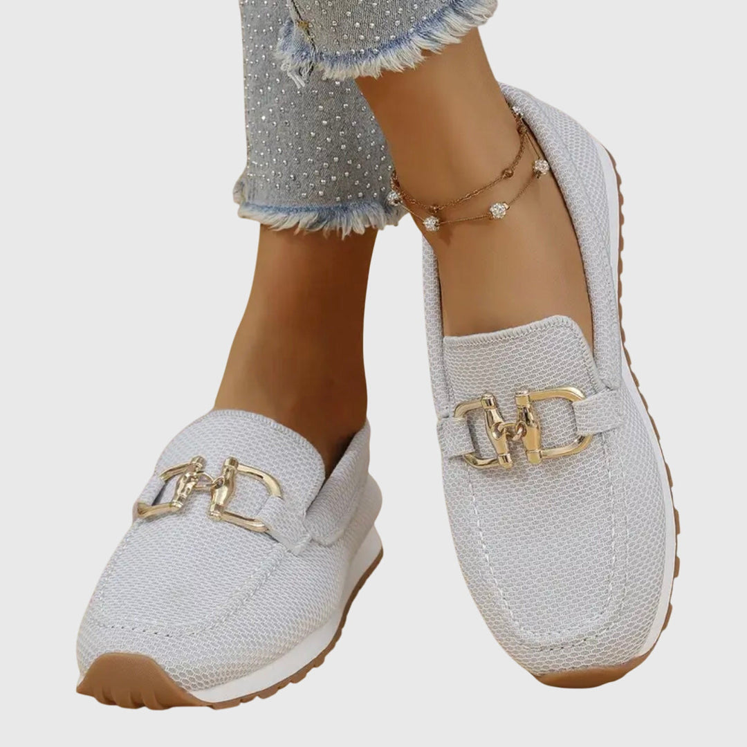 Soft Buckle Loafers