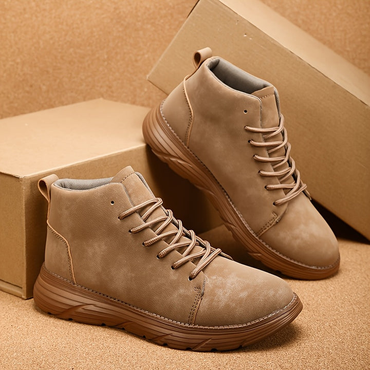 Casual Minimalist Short Boots