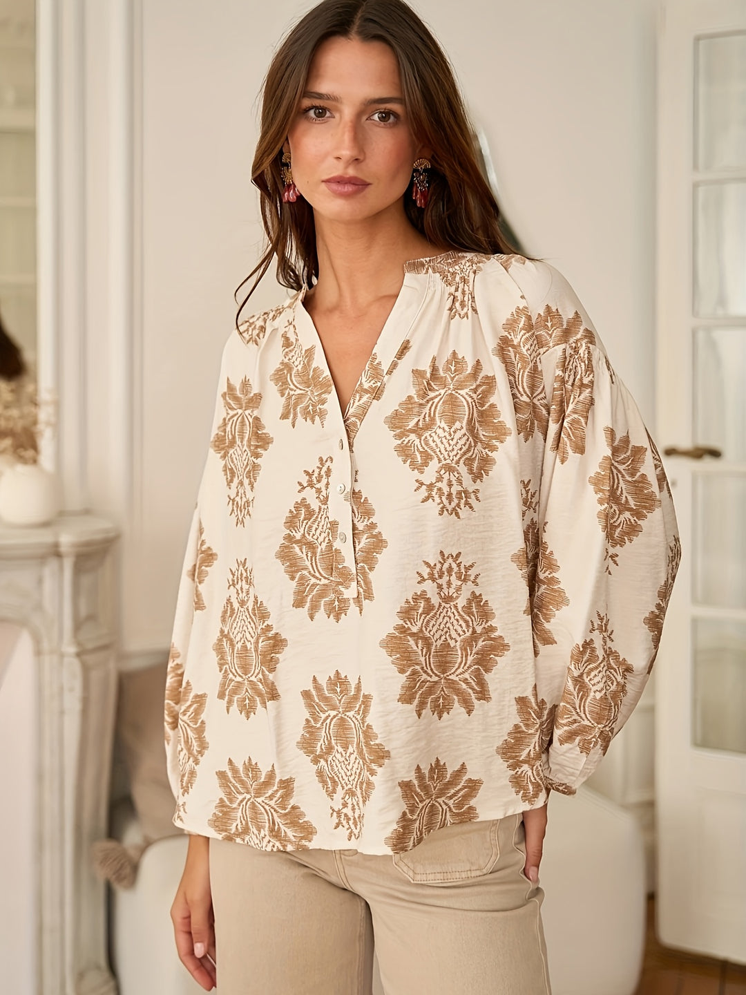Long Sleeve Blouse