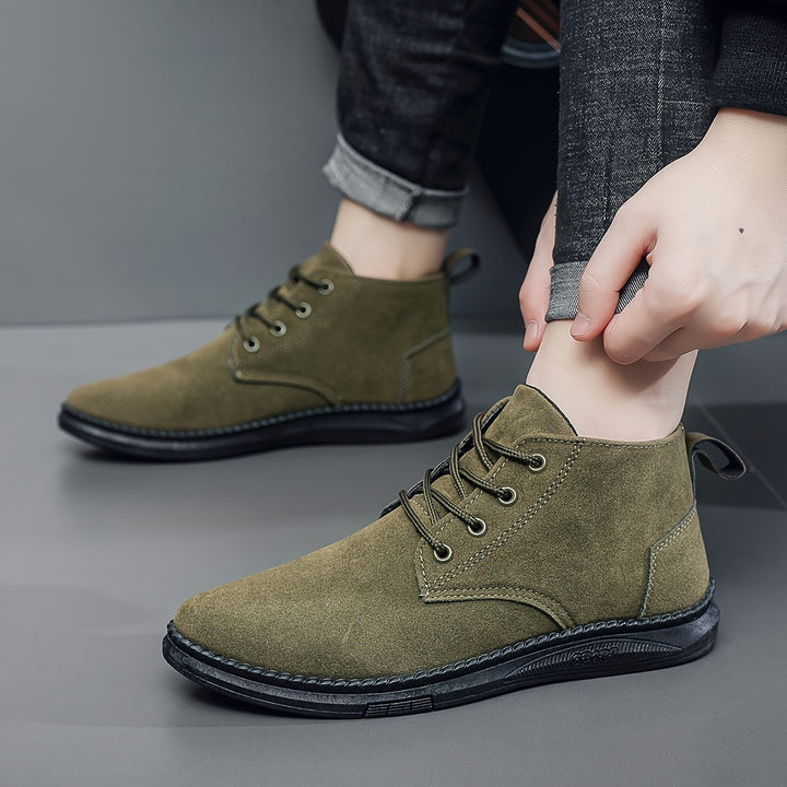 Low Top Lace-Up Boots
