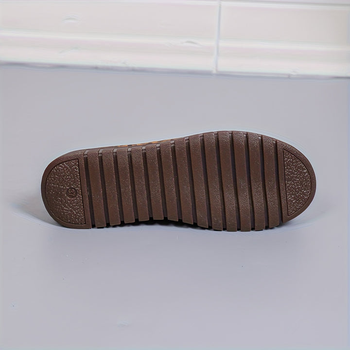 Stylish Leopard Print with Bow Shoes